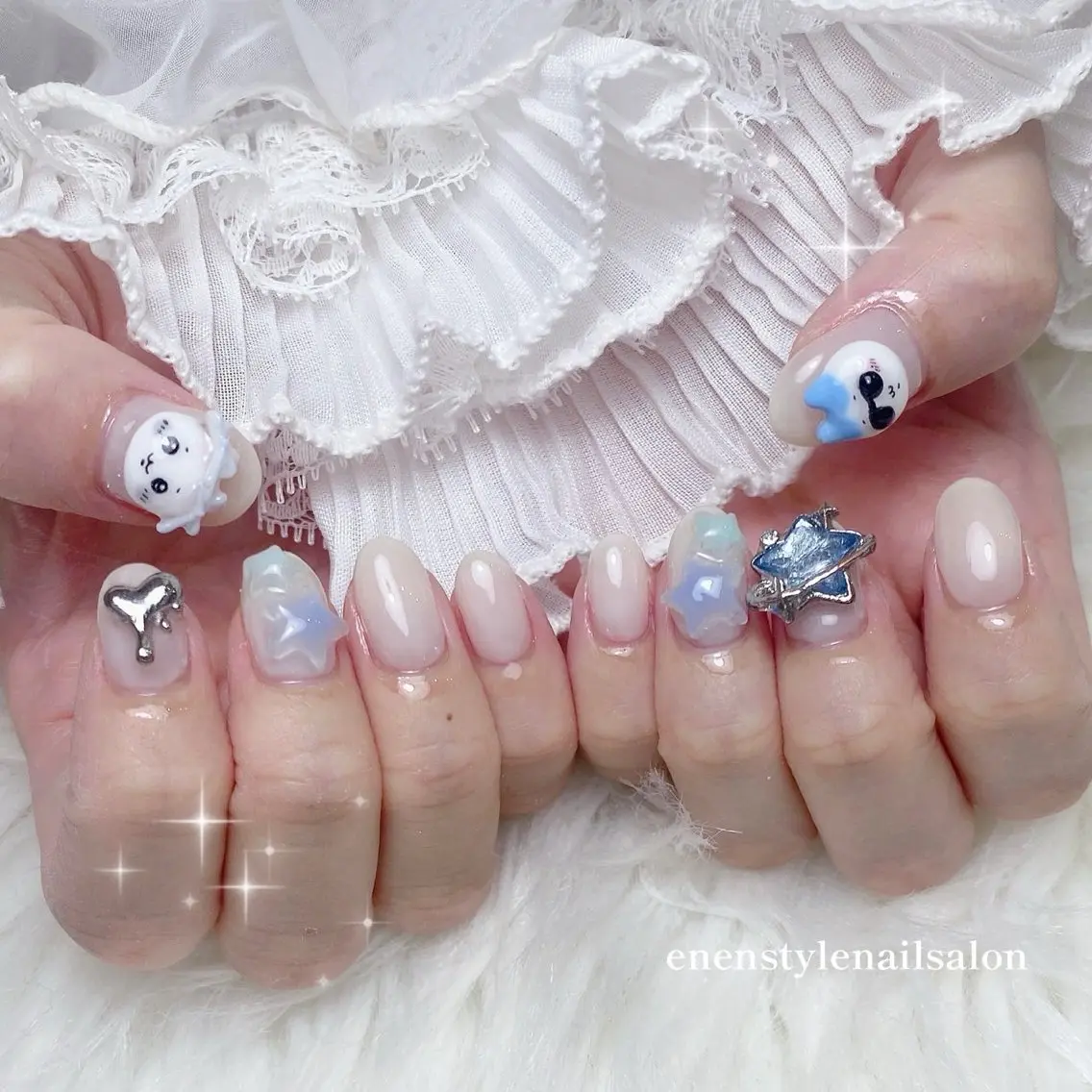 ネイル ハンドネイル 🐾enen style 🐾のネイルデザイン