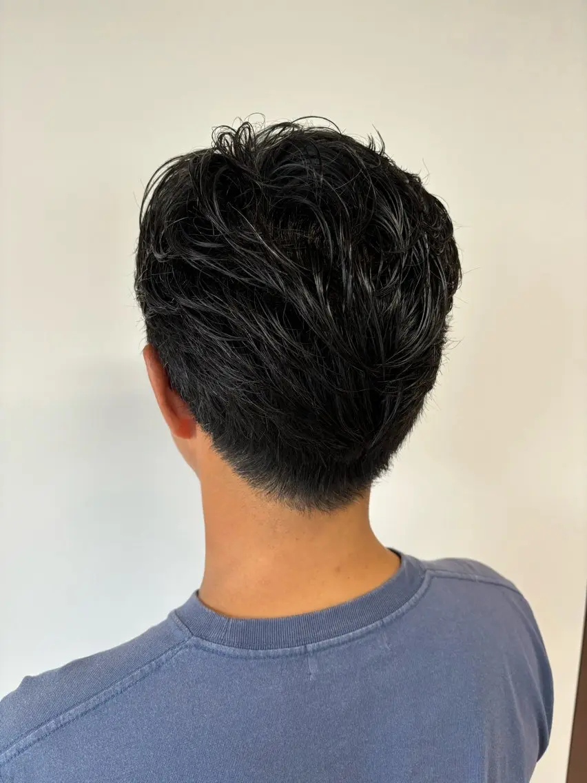 ショート メンズ カット 伊藤 那月のヘアスタイル