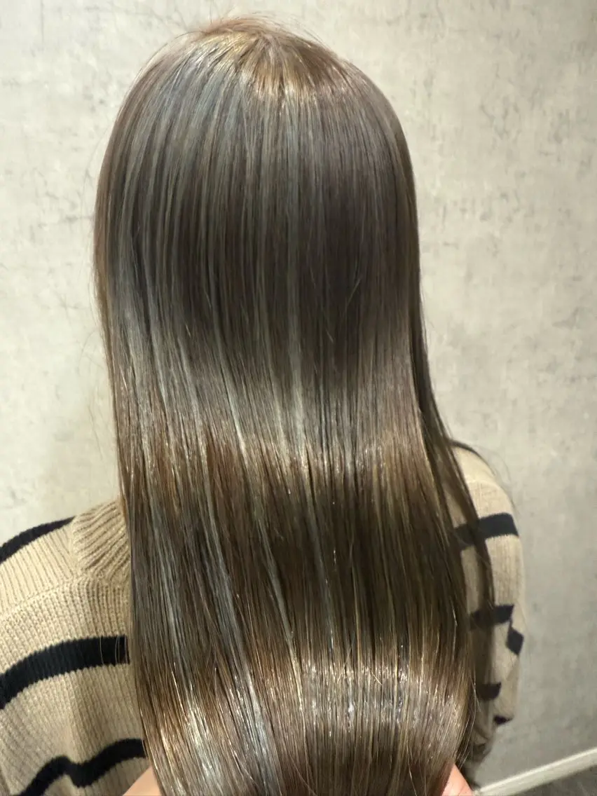 ロング カラー ヘアカラー トリートメント Glad   中嶋 政文のヘアスタイル