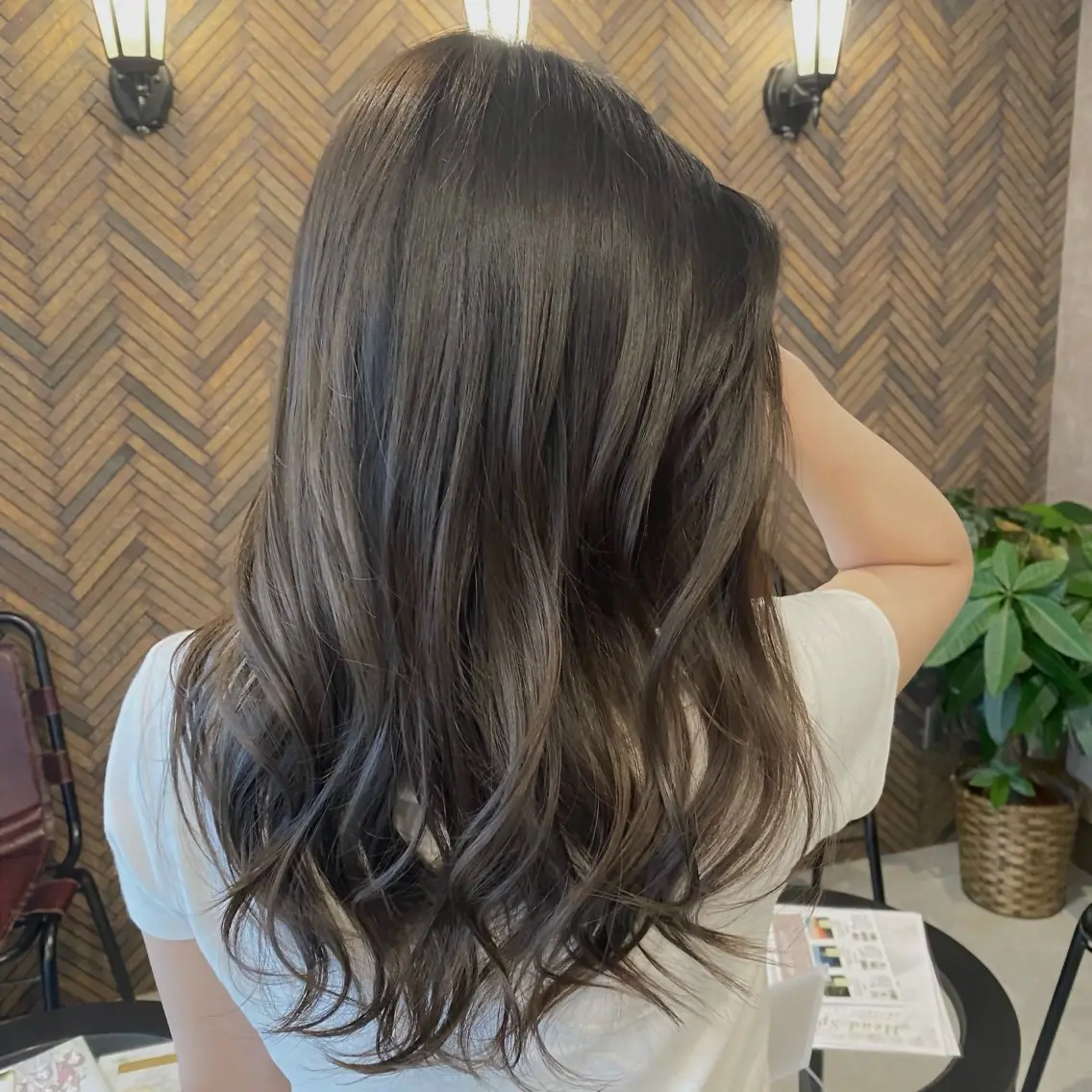 ロング カラー tocca 💜石田愛結💜のヘアスタイル