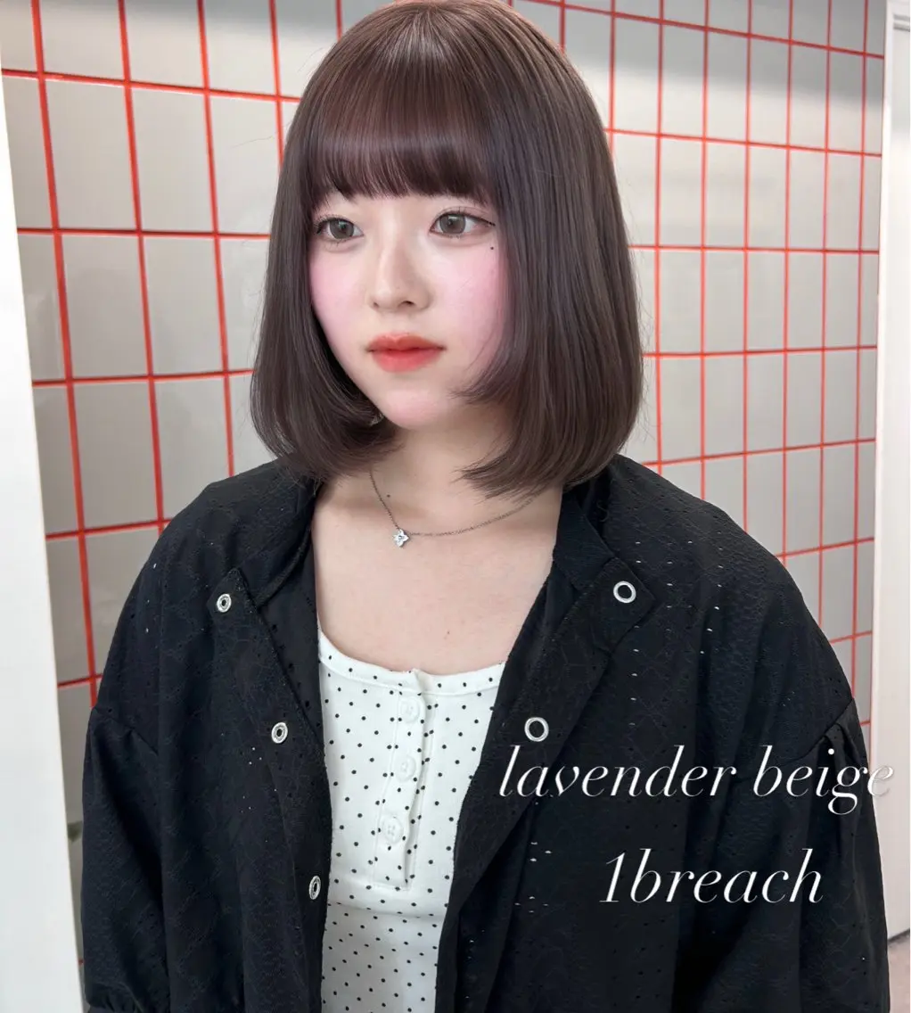 ショート カラー ベージュカラー ブリーチ ブラウンカラー 透明感カラー ダブルカラー カット ヘアカラー トリートメント 💍モテる艶髪 透明感カラー💖のヘアスタイル