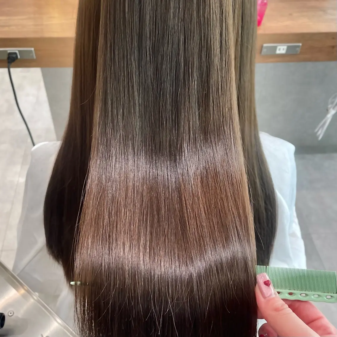 【自分へのご褒美】プレミアム髪質改善ヘアケアコース✨(前髪カット付)の写真