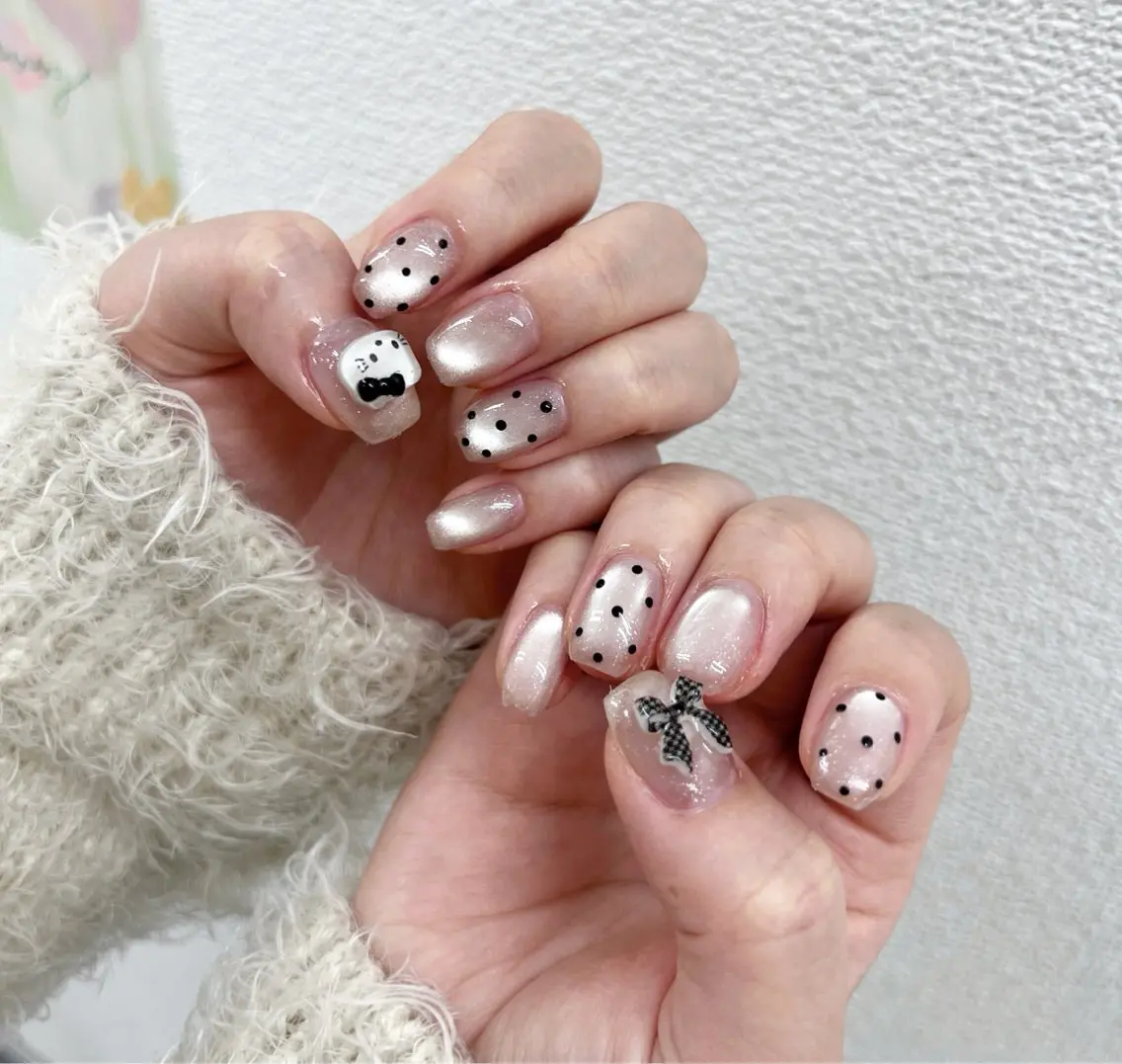 ネイル ハンドネイル Tinicoo Yuki ❄️のネイルデザイン