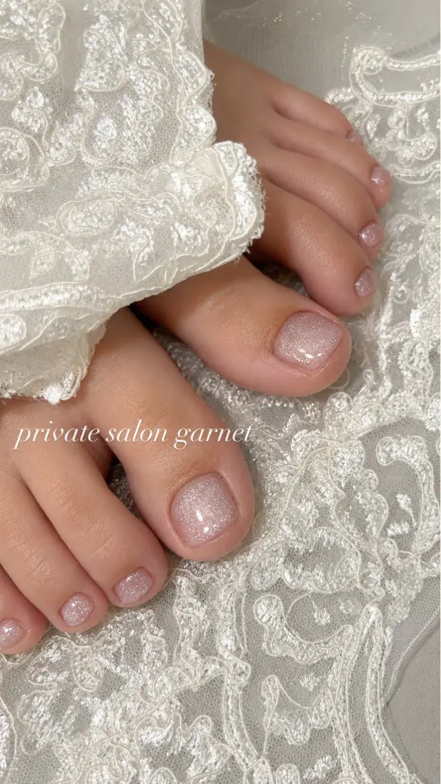 ネイル フットネイル Garnet nailのネイルデザイン