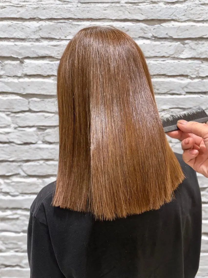 セミロング 秋山 空澄のヘアスタイル