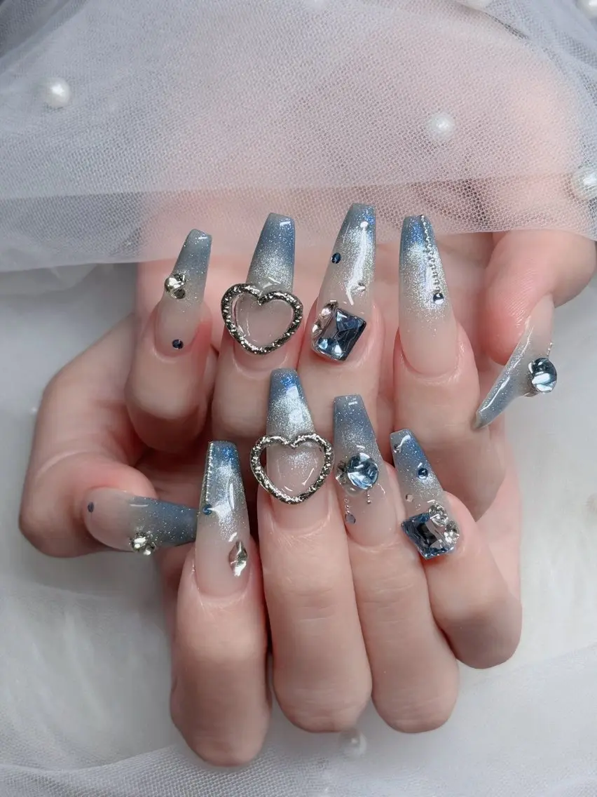 ネイル アートネイル 成人式 ジェルネイル ニュアンスネイル 夏ネイル ハンドネイル neco H.babynailのネイルデザイン