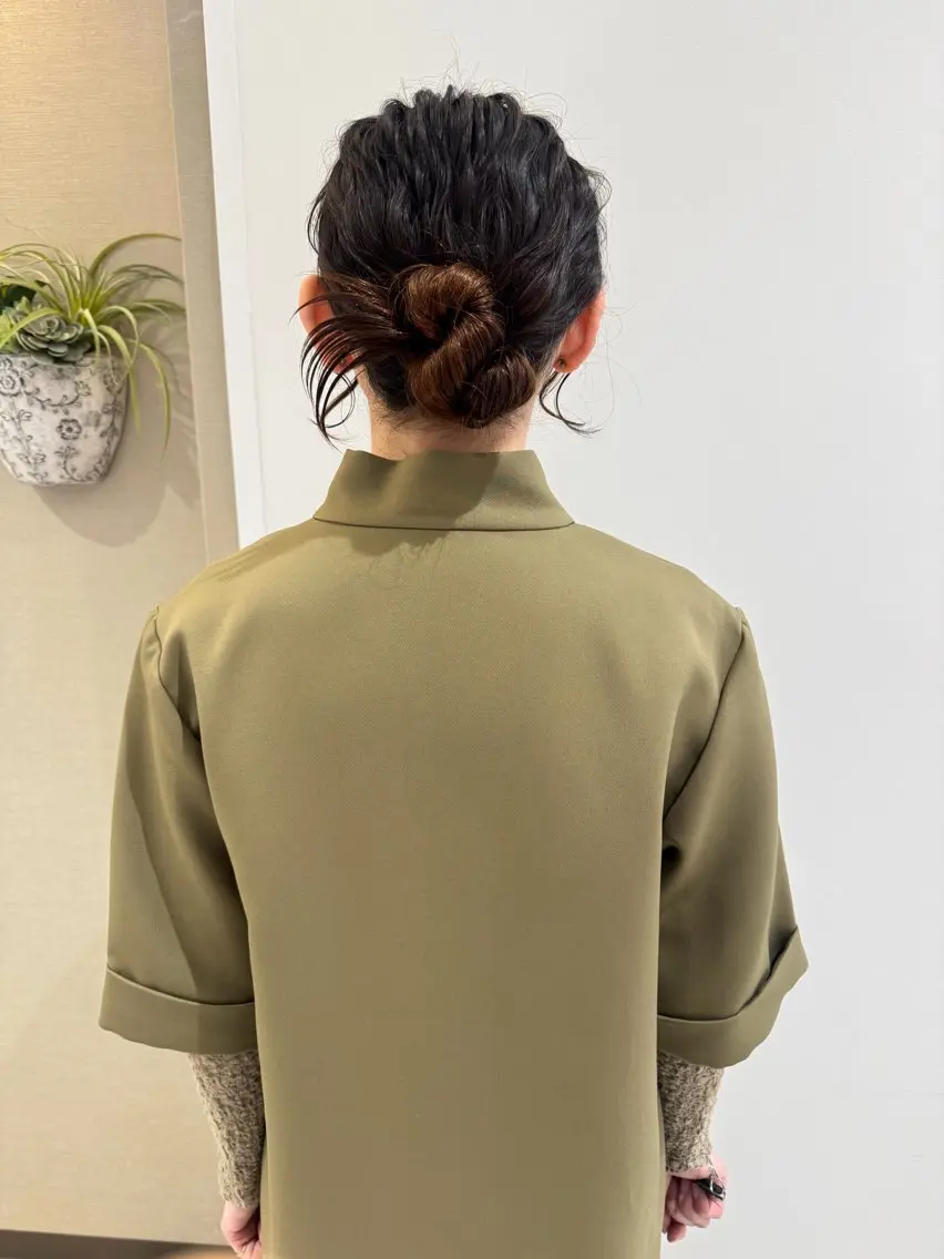 ヘアアレンジ ヘアセット 💫ダブルカラー/ アレンジ/珠季🍀のヘアスタイル