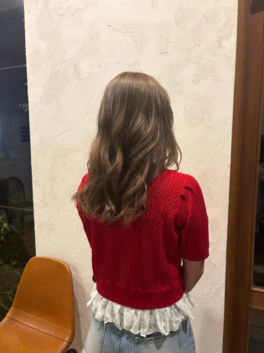 ファッションカラー(ワンカラー)の写真