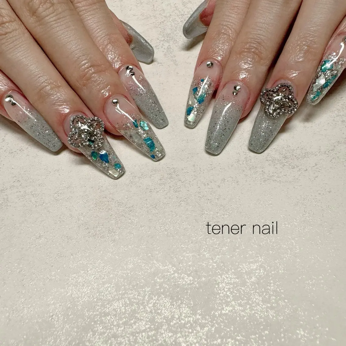 ネイル グラデーション ハンドネイル テネルネイル tener nailのネイルデザイン