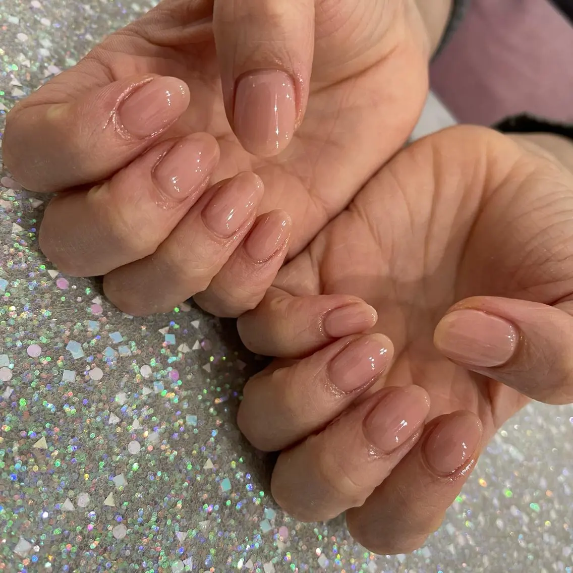 ネイル ワンカラーネイル Wish Nail 恒川のネイルデザイン
