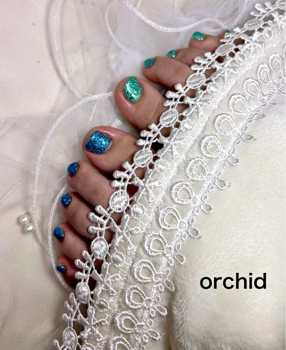 ネイル ハンドネイル フットネイル orchid ♡オーキッドのネイルデザイン