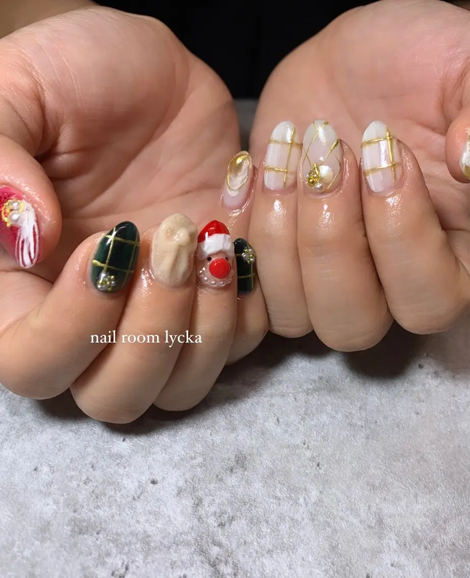 ネイル ネイルルームリッカ 𝐦𝐚𝐲𝐮のネイルデザイン