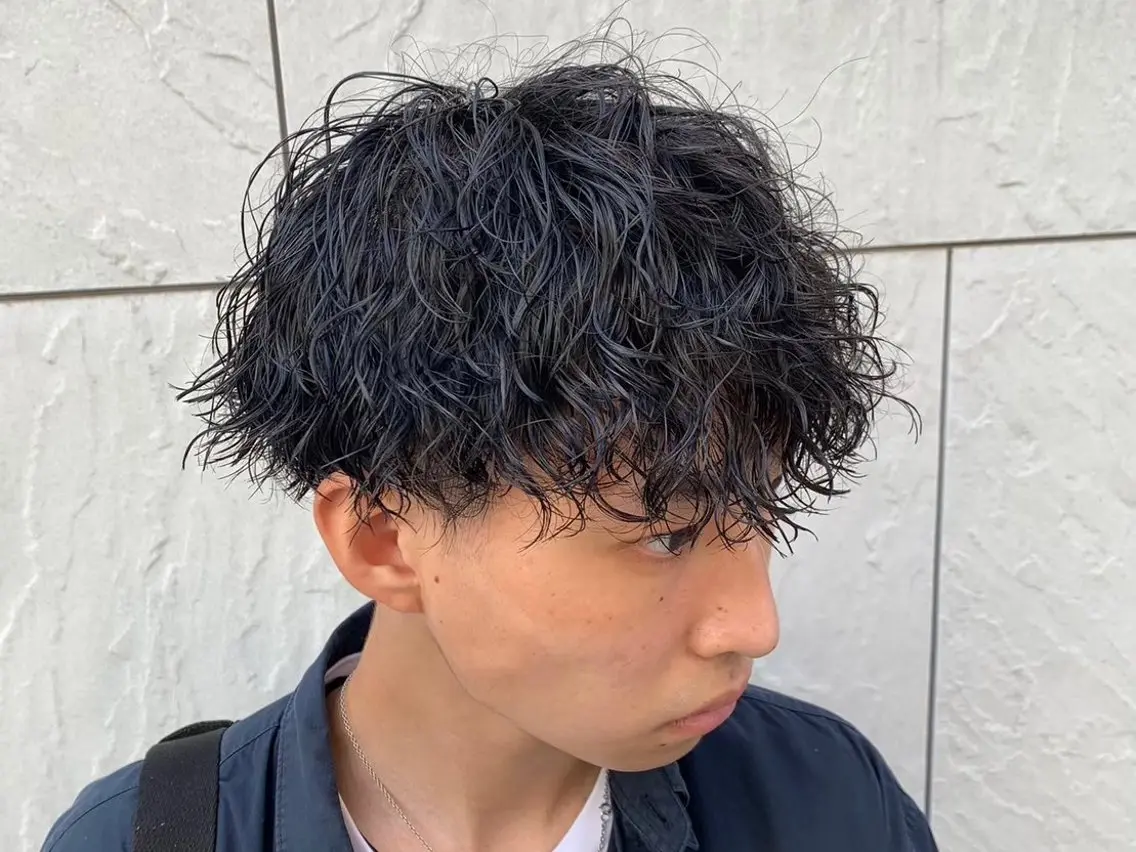 パーマ メンズ カット パーマ パーマ支持率No.1 ❤️‍🔥安成弾のヘアスタイル