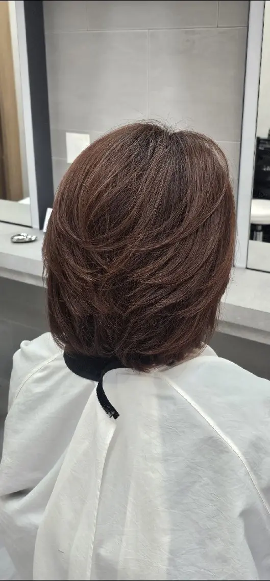ショート カット ヘアカラー トリートメント ヘッドスパ ひなた _ラミンアカデミーのヘアスタイル