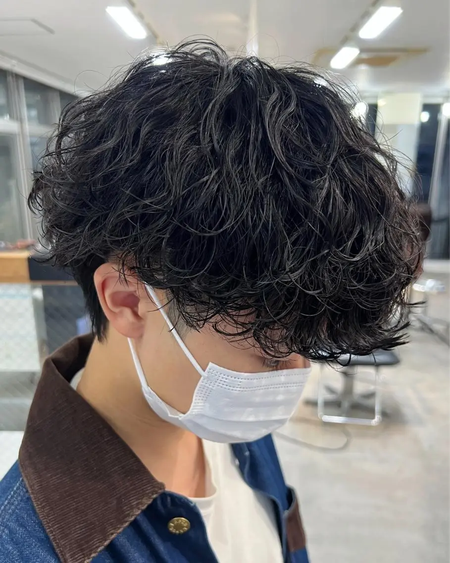波巻きスパイラルパーマの写真
