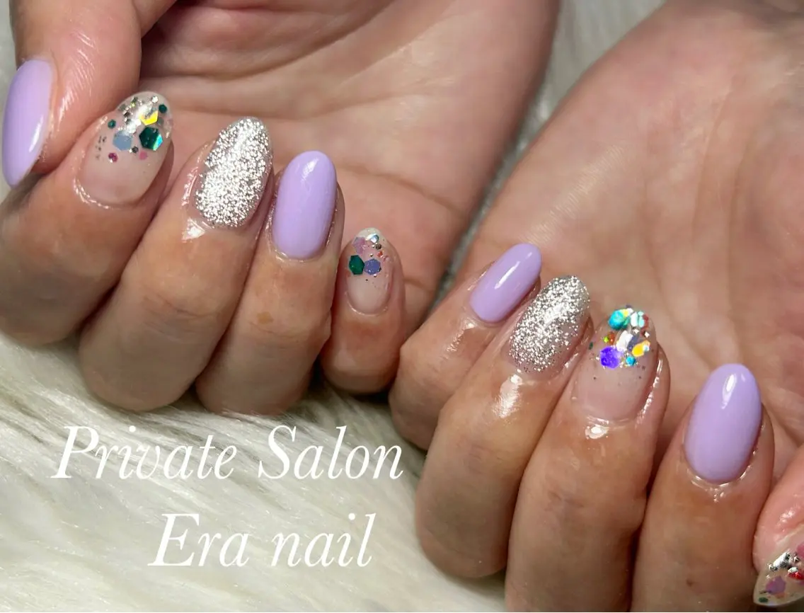 ネイル 持ち込み ハンドネイル Era nailのネイルデザイン