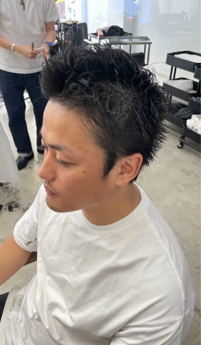 ショート メンズ メンズ専門サロン wokeのヘアスタイル