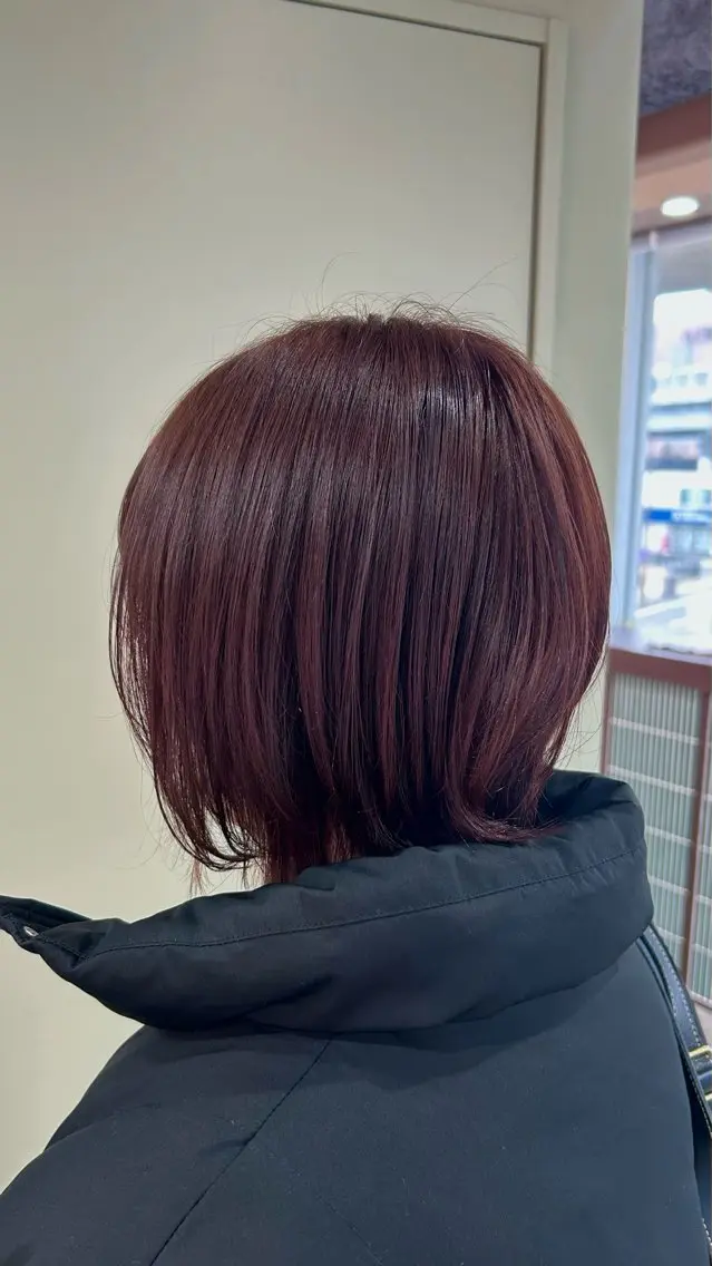 ショート カラー ヘアカラー ESQUISSE リコのヘアスタイル