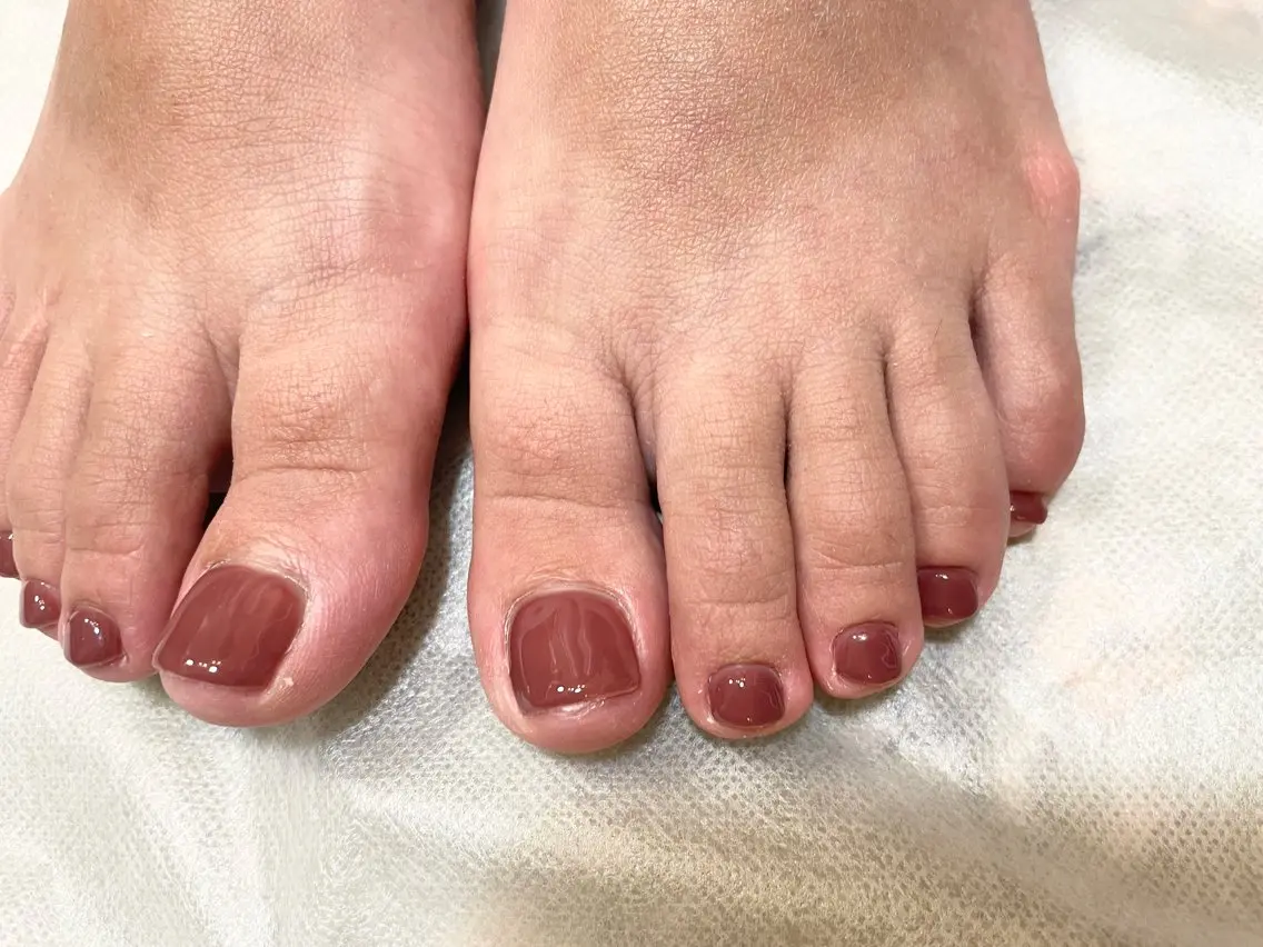 ネイル フットネイル 楊 蓉のネイルデザイン