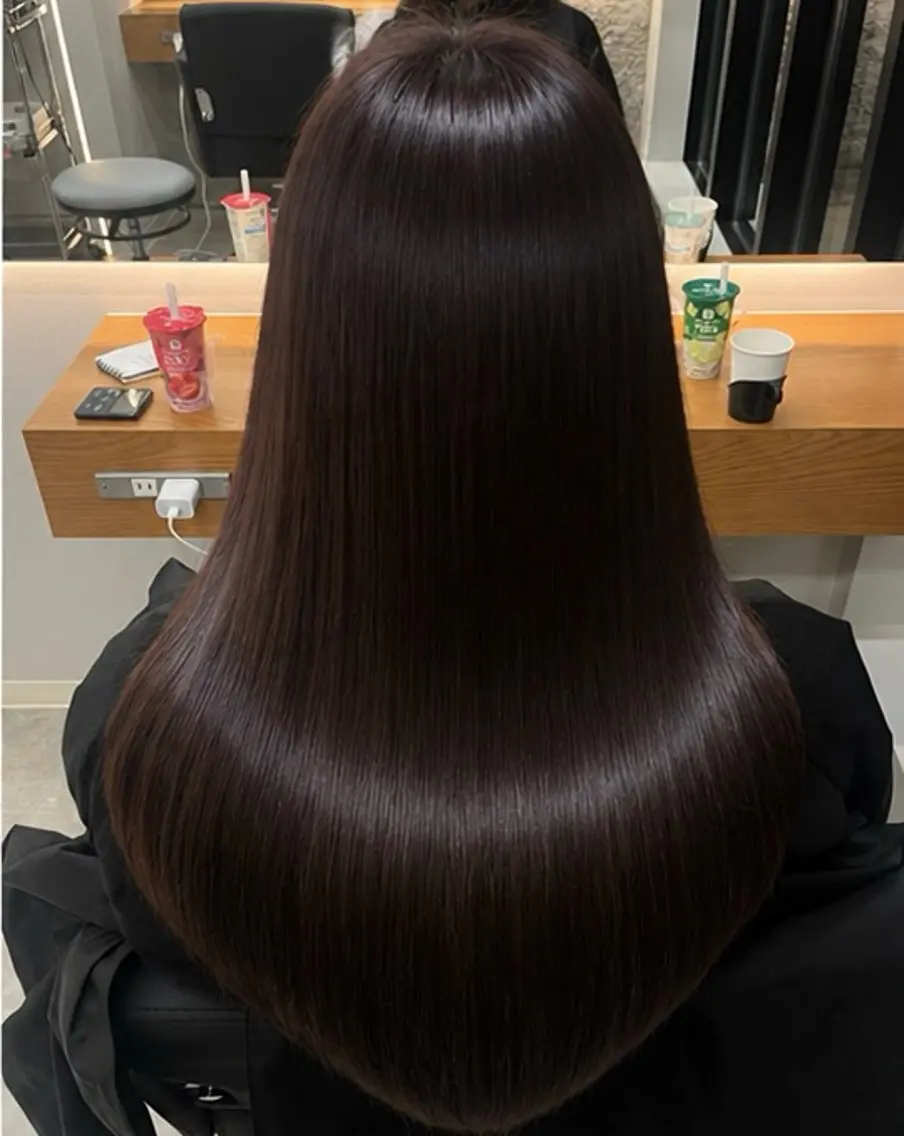【ダークトーン限定】透明感カラー+ 3stepアメアジアトリートメント+シャンプーブローの写真