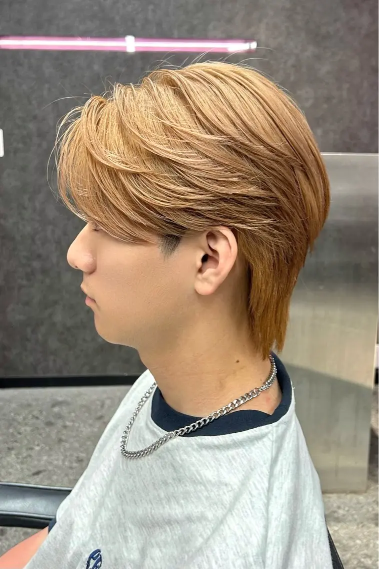 ショート カラー メンズ カット ヘアカラー メンズスタイリスト 前田雄輝のヘアスタイル