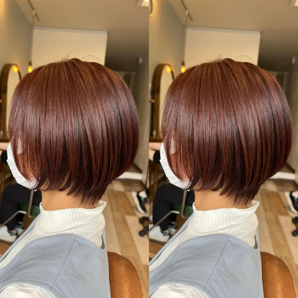 ショート カット ヘアカラー トリートメント ツイスパ/シャドウ 矢吹俊大郎のヘアスタイル