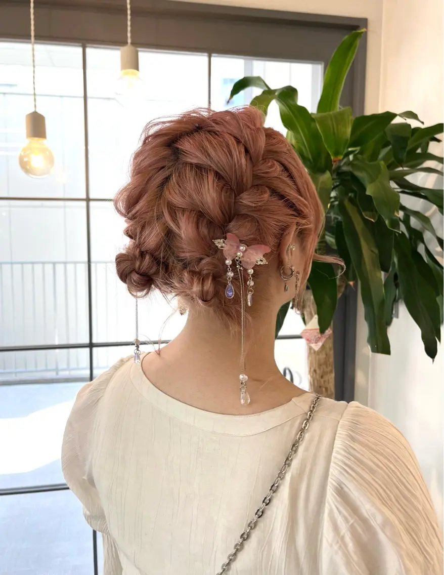 ヘアアレンジ 結婚式・ブライダル 神原 茉依🩰🪩のヘアスタイル