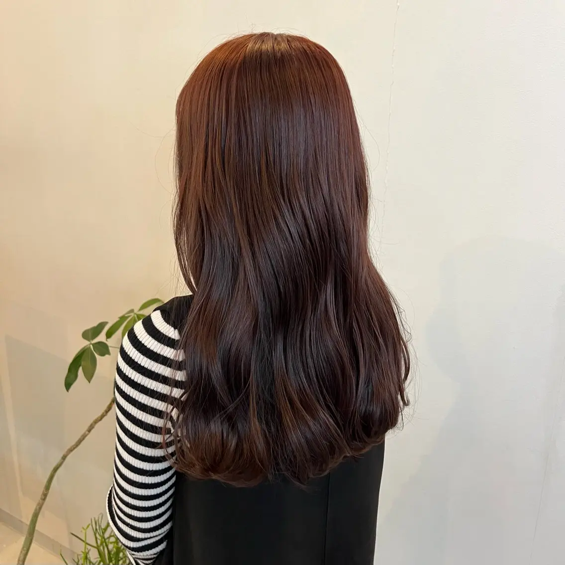 ロング カラー 松下 英奈のヘアスタイル