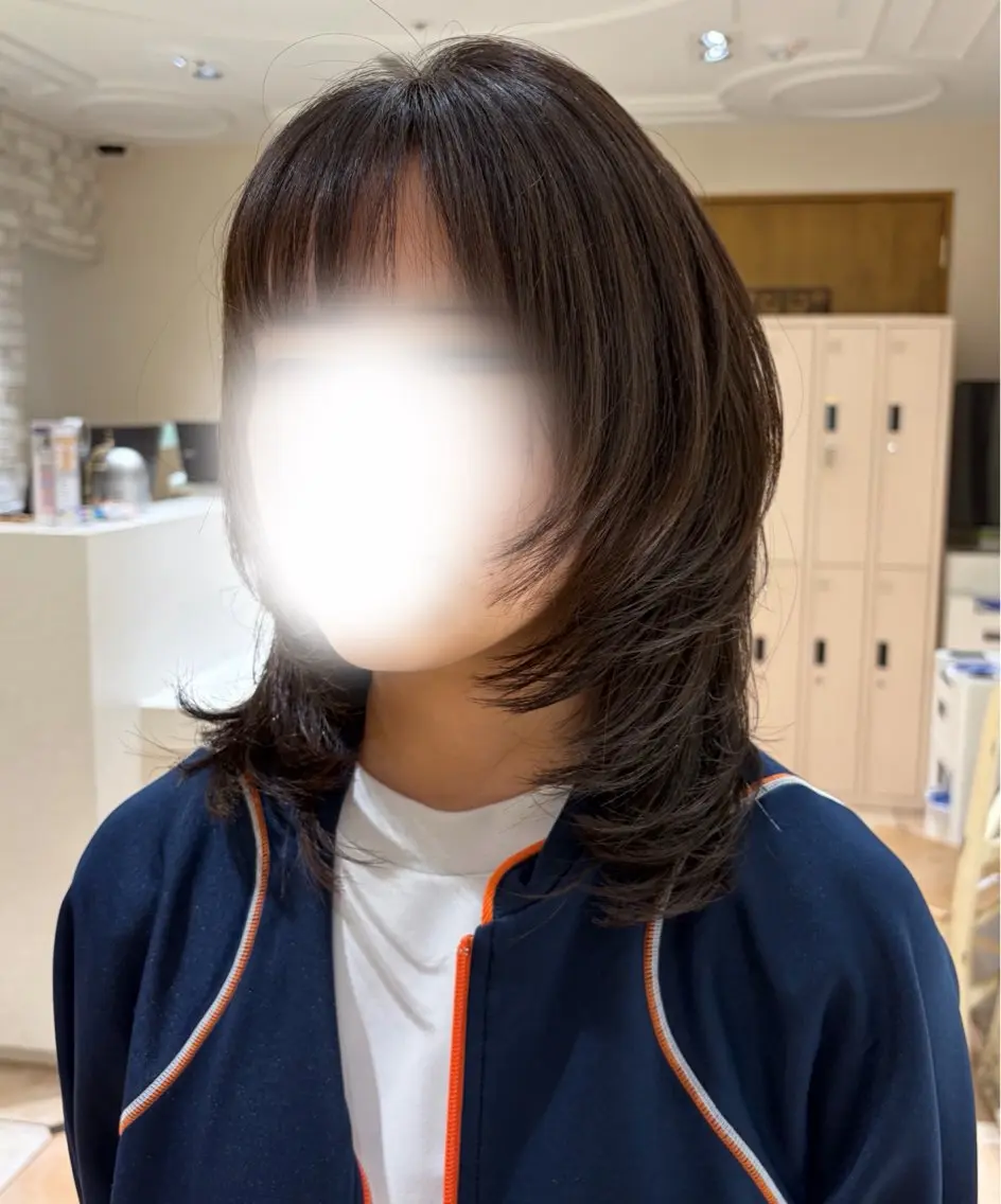 【7月限定👀💕　似合わせレイヤーカット💇‍♀️+5分ヘッドスパ💆🏻‍♀️+スタイリング】の写真