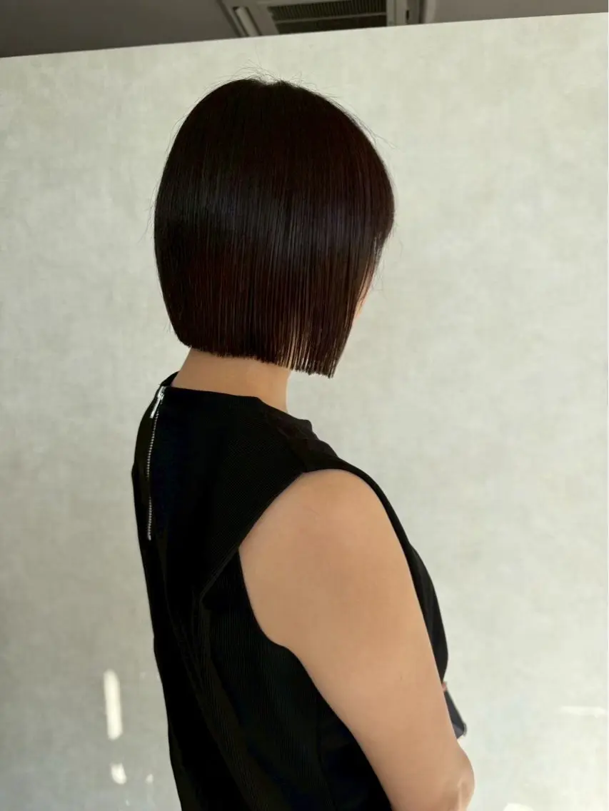 ボブカット ＋ トリートメント✂️の写真