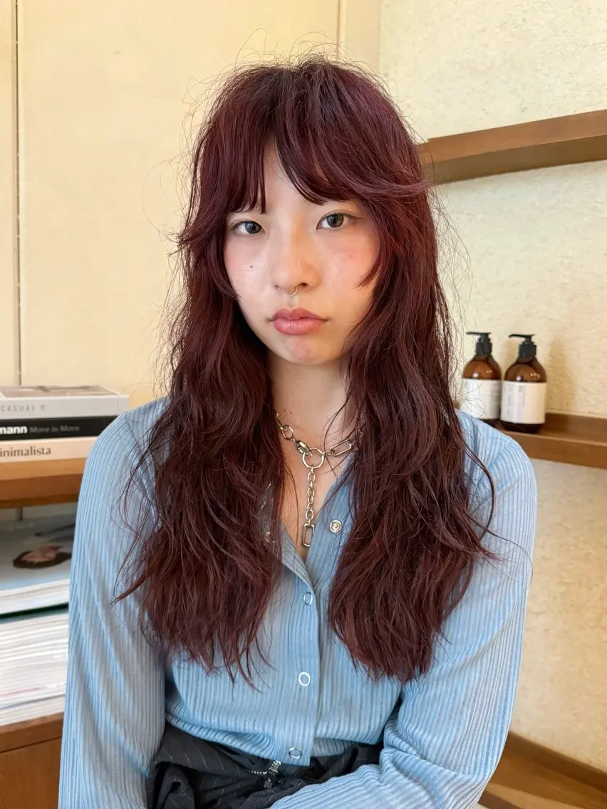 U-30ロング限定‼️似合わせカット＋パーマの写真