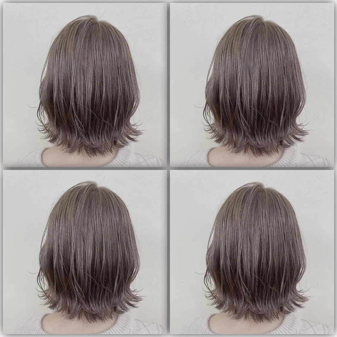 ミディアム カラー ヘアアレンジ レイヤーダブルカラー KYONのヘアスタイル