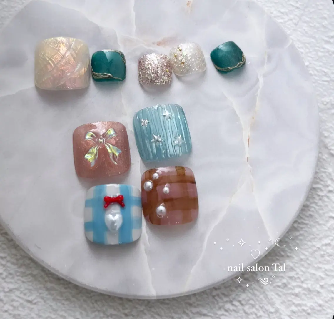 ネイル フットネイル nail salon Talのネイルデザイン