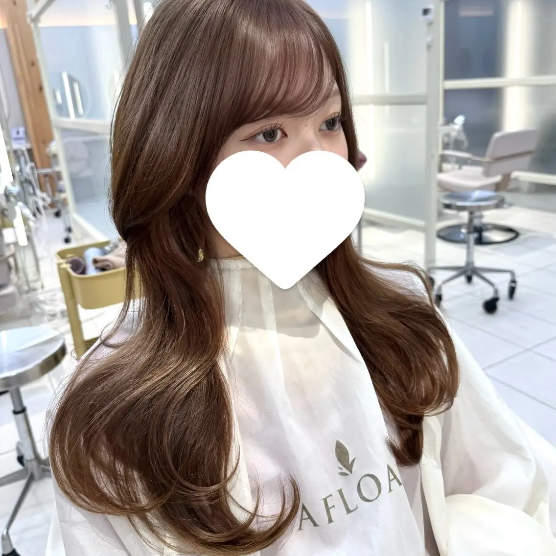 【ミニモ限定❣️】ブリーチなしダブルカラー‪🤎＋極上トリートメント🫧の写真
