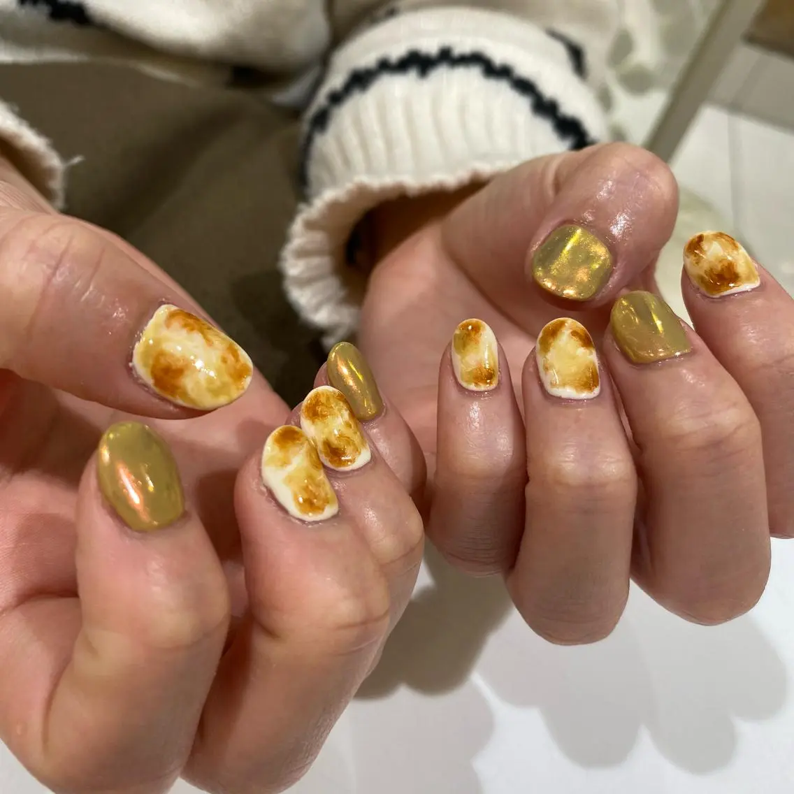 ネイル ハンドネイル 🥀たなか れね🍋のマツエク・マツパデザイン