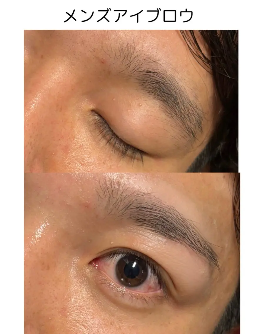 メンズ アイブロウ メンズアイブロウ ワックス脱毛 🌿肌管理×美眉 yuzu.の眉毛・アイブロウイメージ