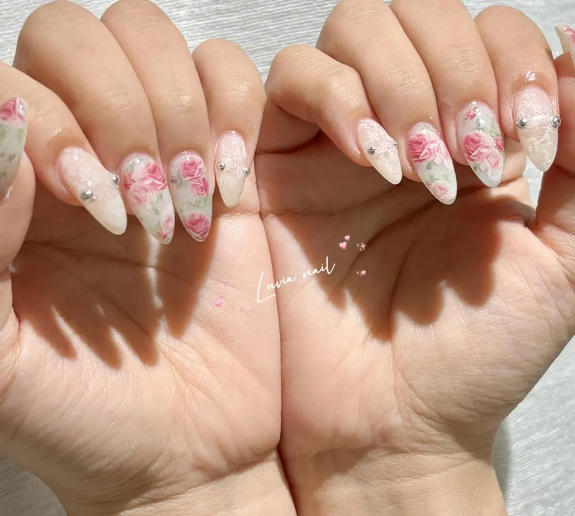 ネイル ハンドネイル 🎀Luvia nail 池袋✨のネイルデザイン