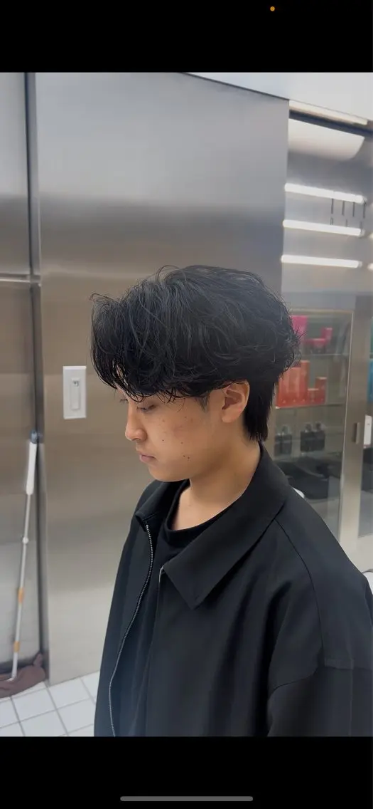 パーマ メンズ カット パーマ 川口 翔太郎（fifth）のヘアスタイル