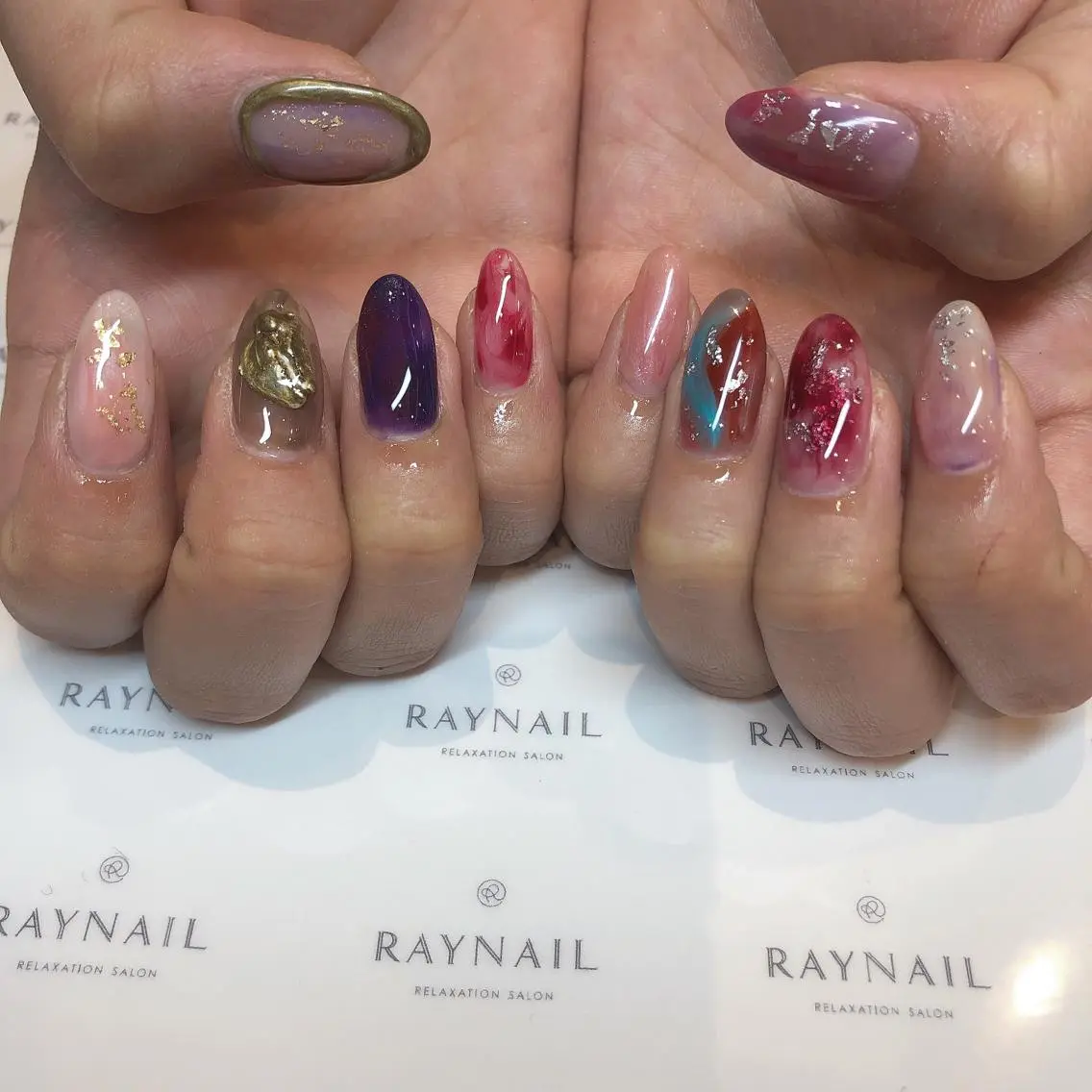 ネイル ニュアンスネイル ハンドネイル 鶴田୨ৎmaison de NALIのネイルデザイン