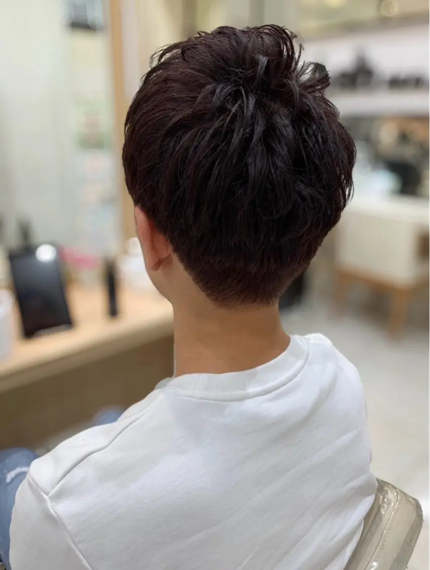 カラー メンズ カット ヘアカラー 上村 夢斗のヘアスタイル