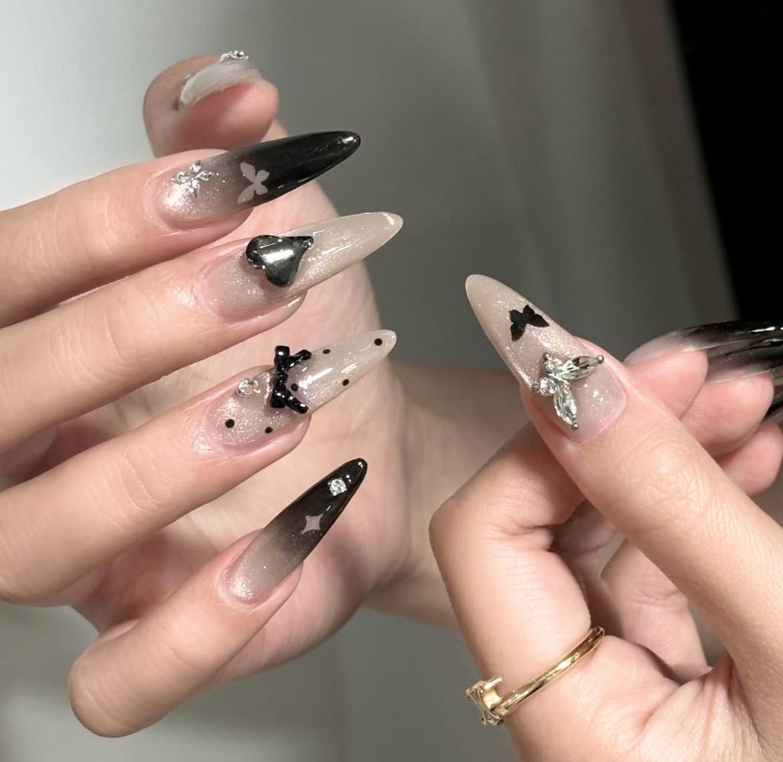 ネイル ボルドー ブラウン 長さ出し フットネイル フレンチネイル ハンドネイル ハンドケア NEW NAIL池袋 韓国・ワンホンネイルのネイルデザイン
