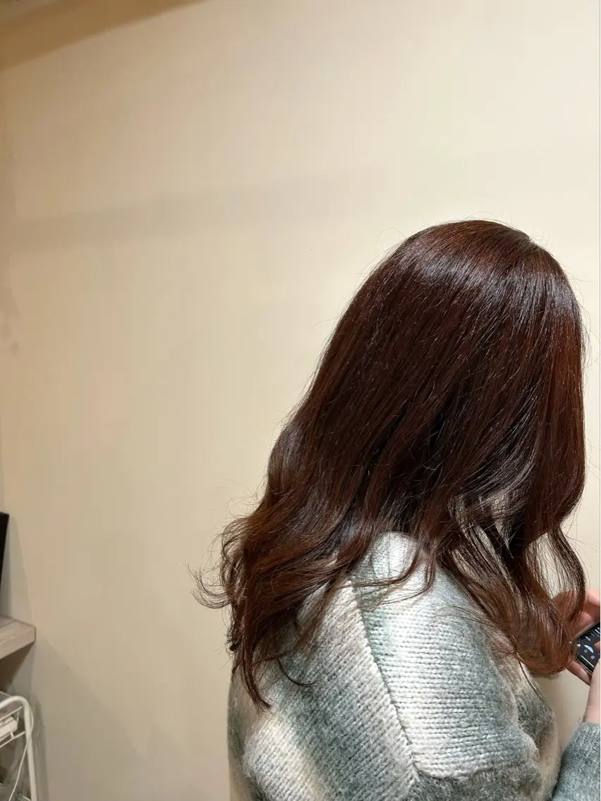 セミロング カラー acot　清水 真心のヘアスタイル