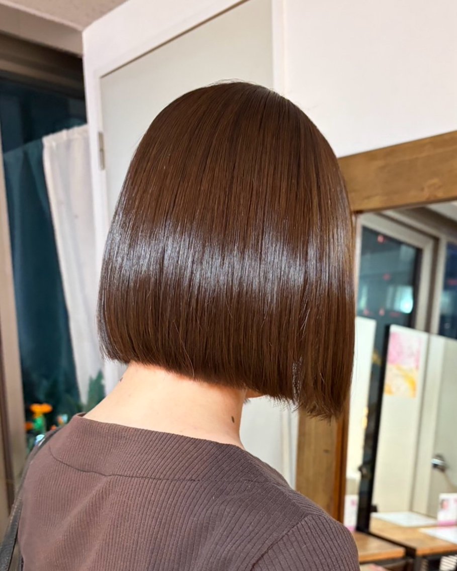 【ボブカットモデル募集】まとまるボブ・切りっぱなしボブ ✂️🖤の写真