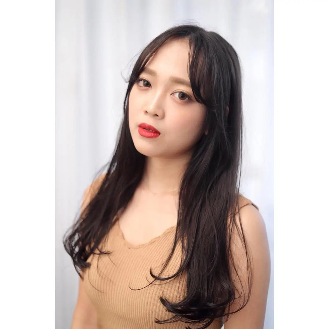 ロング 韓国風ヘア Kobayashi Daisukeのヘアスタイル