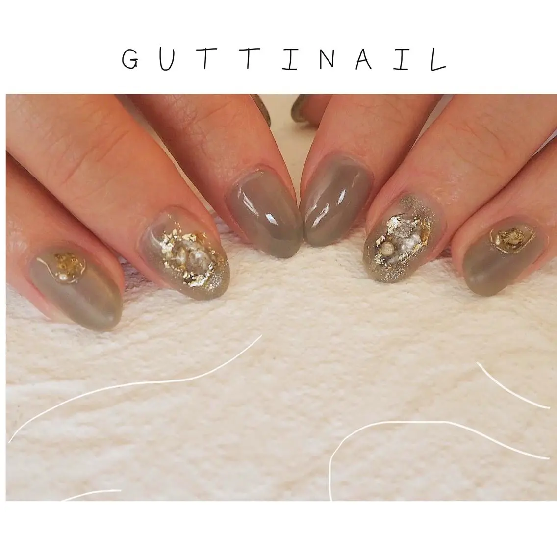 ネイル ニュアンスネイル セキグチ guttinailのネイルデザイン