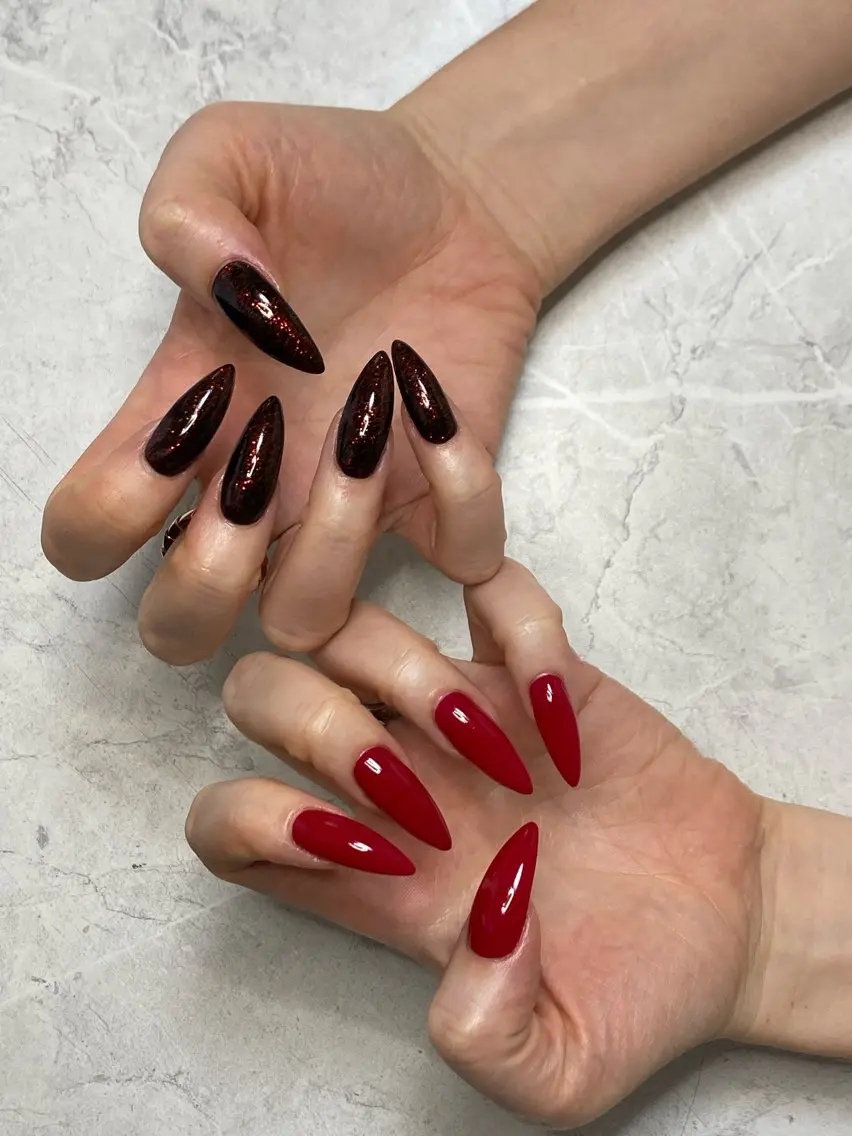 ネイル ロングネイル ワンカラーネイル スカルプネイル ✨AiNail💅 ✨高幡不動NEW ✨のネイルデザイン