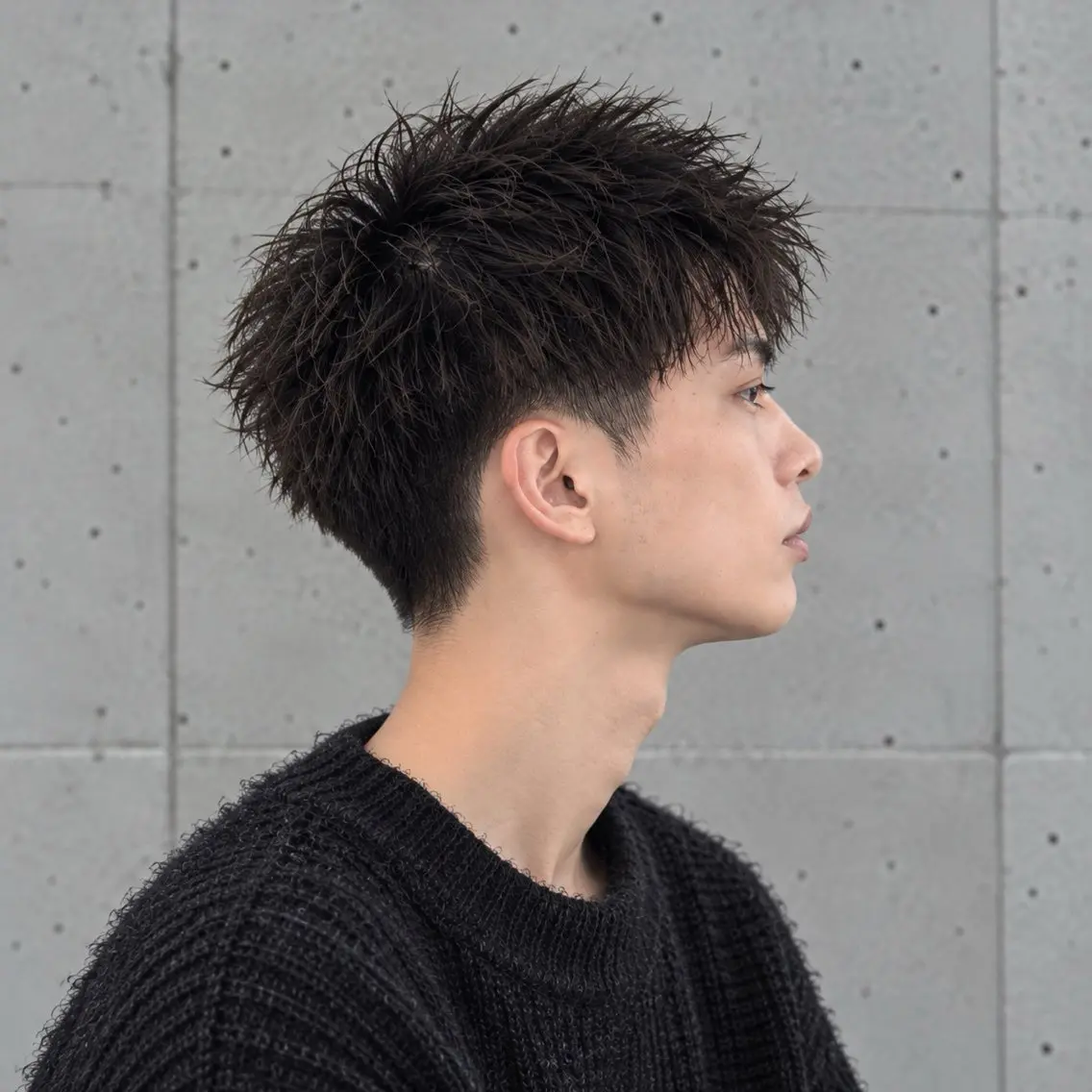 ショート メンズ カット 鳥ちゃん🐥/中性系 /西中島/新大阪のヘアスタイル