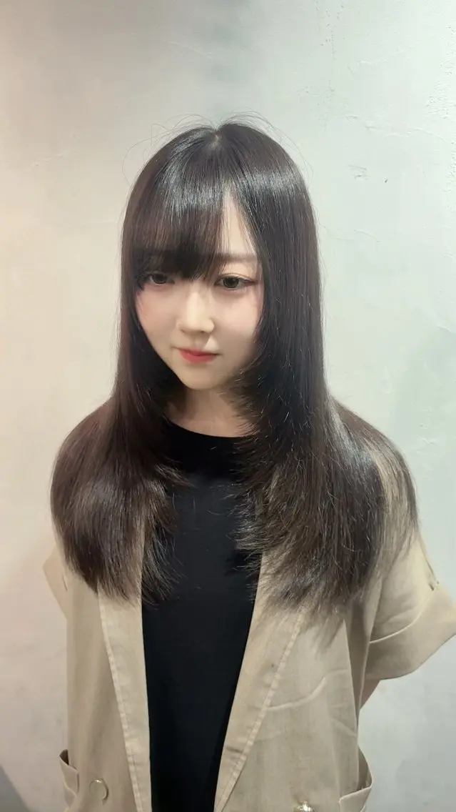ロング レイヤーカット 城川 ノアのヘアスタイル
