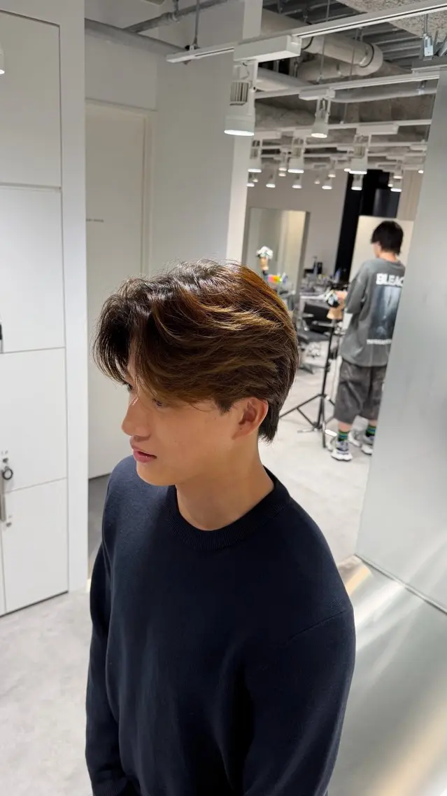 メンズ カット トリートメント 土屋 嘉慧のヘアスタイル
