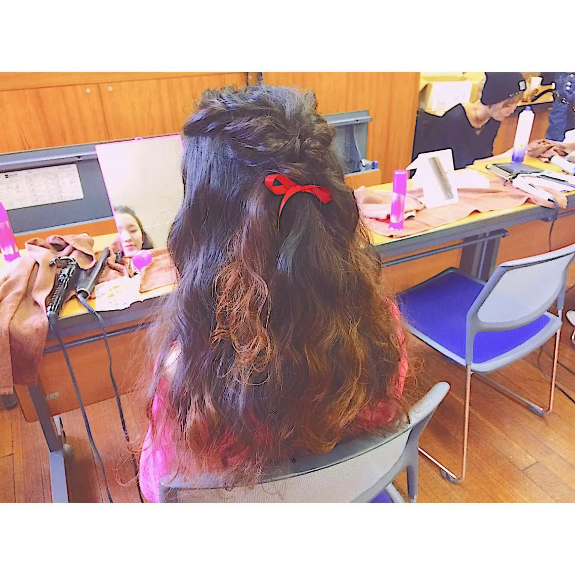 ヘアアレンジ 藤井 菜緒のヘアスタイル